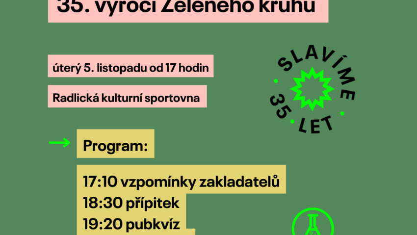 Oslava 35. výročí Zeleného kruhu
